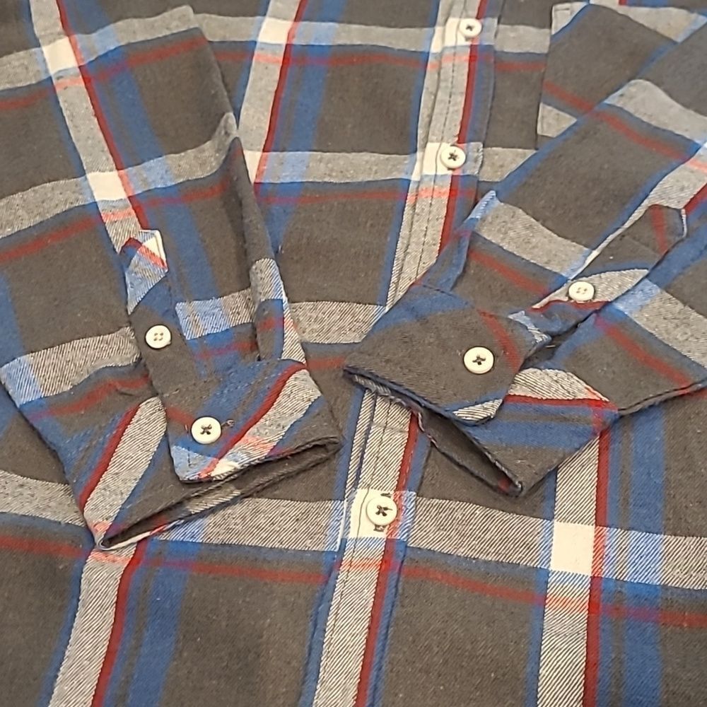 Burnside Plaid Button Down Shirt - Picture 7 of 11